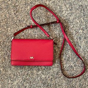 Brand New never been used Michael Kors magenta/red purse.